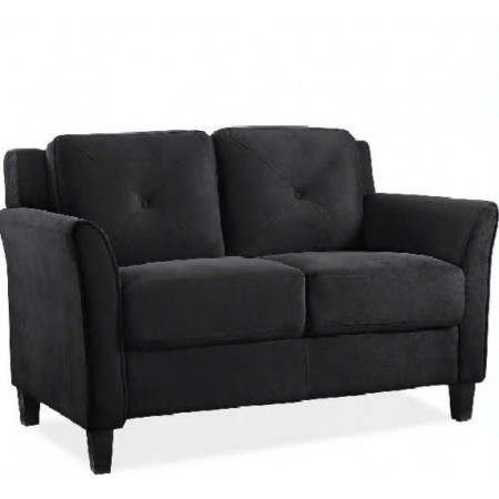 Life Black - Màu Đen : Ghế Sofa Đôi - Ngang 147cm 
